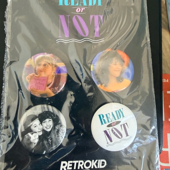 Retrokid Black Button Set - Picture 1 of 2